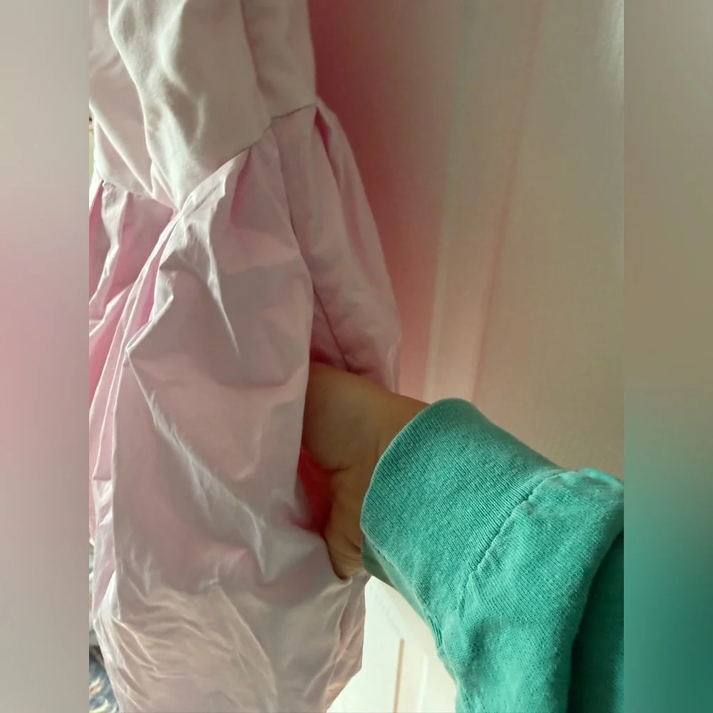 FREE PEOPLE  Genevieve Mini Dress Size L In Blossom Pink - Picture 10 of 13